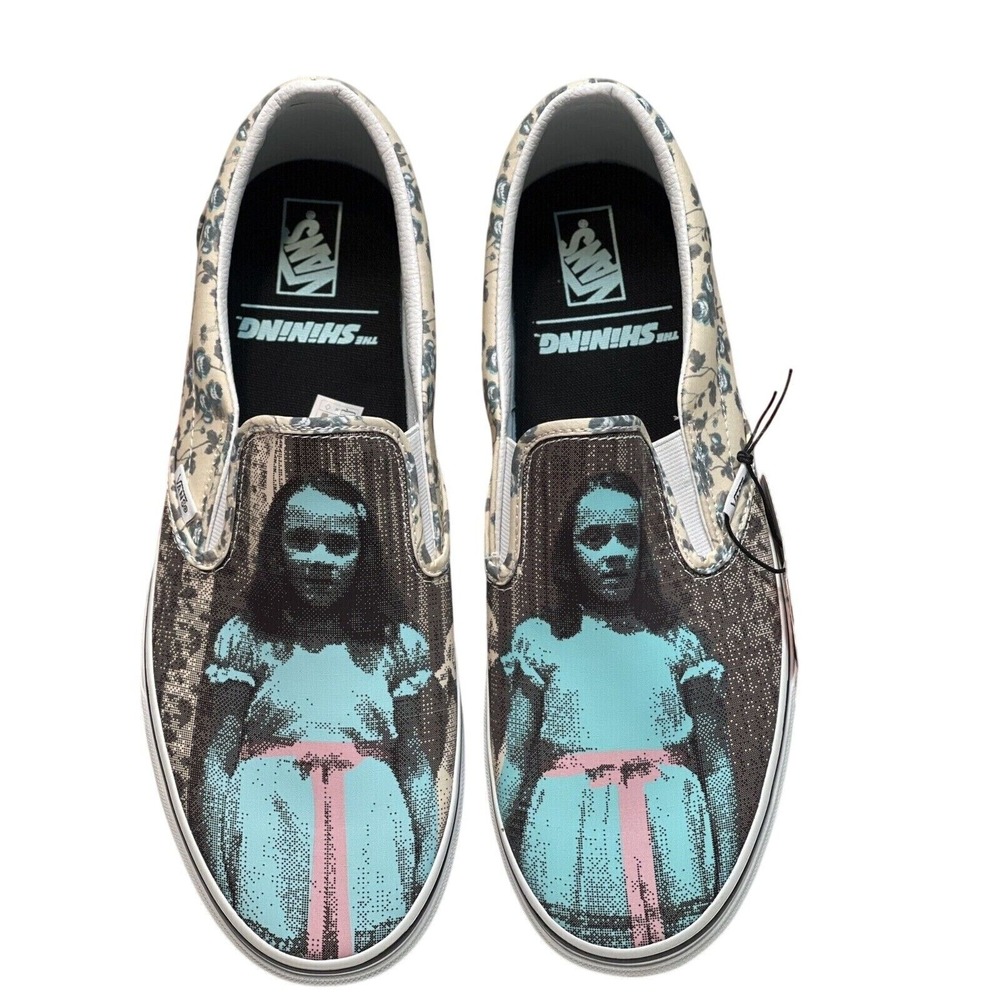 Vans Sneakers X House of Terror Slip On The Shining Grady Twin Women Size‎ 5 New